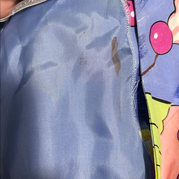 Enrico Coveri Vintage Cake/Dessert Print Dress SZ 4? VGUC - Picture 8 of 8